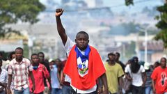 Le peuple haïtien qui revendique