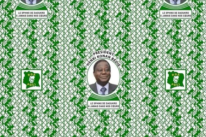 Pagne des obsèques de HKB