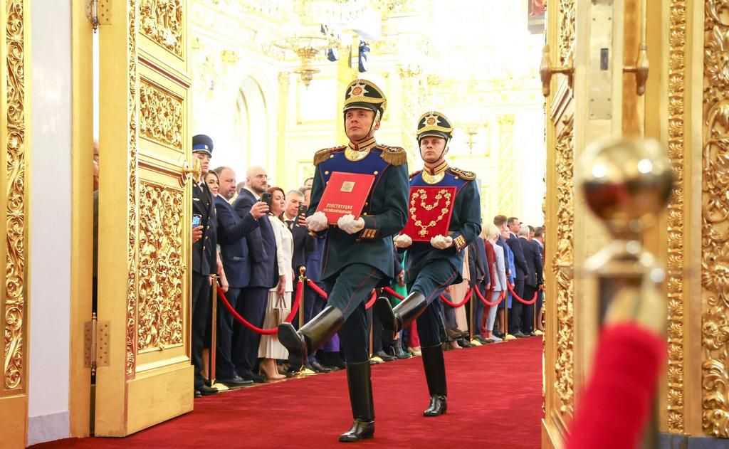 Сérémonie d'investiture du Président de la Fédération de Russie Vladimir Poutine au Kremlin1