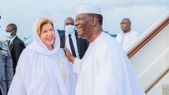 Pr Alassane Ouattara et la première dame - Ramadan