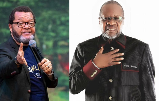 Le pasteur Marcello Tunasi et Papa Wemba