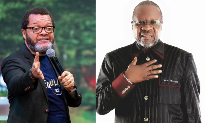 Le pasteur Marcello Tunasi et Papa Wemba