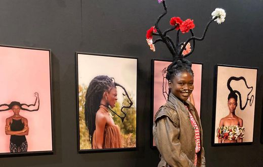 Laetitia Ky à la Fondation Donwahi