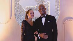 Didier Drogba et Gabrielle Lemaire