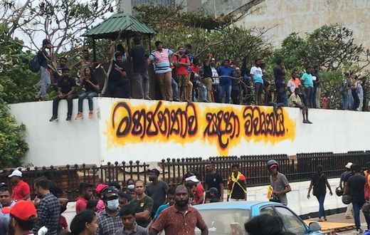 Emeutes au Sri Lanka