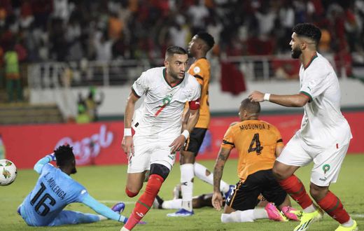 Equipe Maroc à la CAN 2023