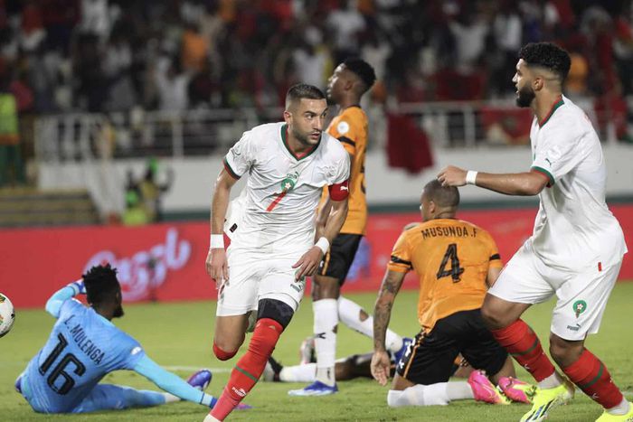 Equipe Maroc à la CAN 2023