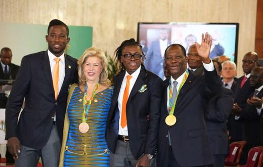 Récompenses des sportifs ivoiriens pour les J.O de Pékin