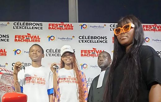 Deux bacheliers brillants récompensés lors du Festival des Bacheliers 2024
