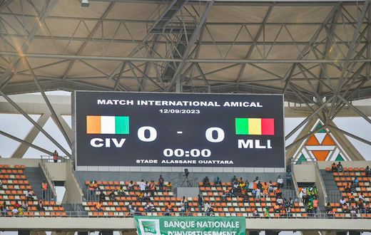 Match Côte d'Ivoire-Mali au Stade d'Ebimpe