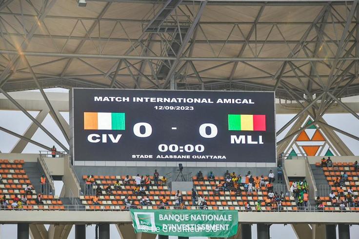 Match Côte d'Ivoire-Mali au Stade d'Ebimpe