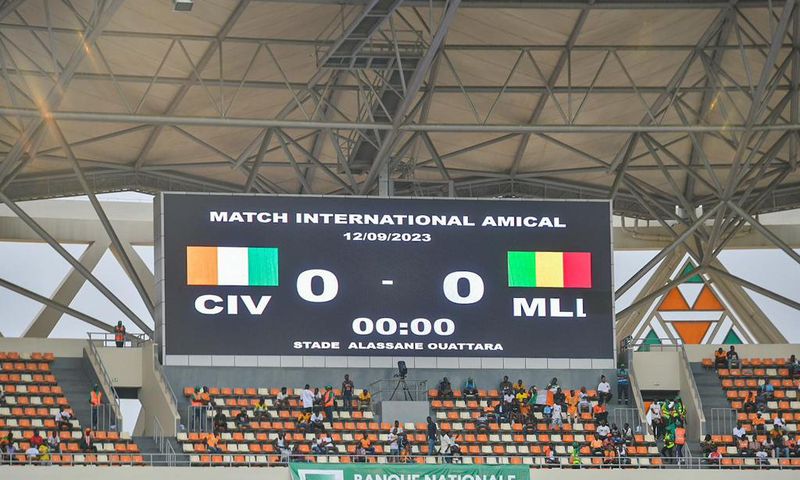 Match Côte d'Ivoire-Mali au Stade d'Ebimpe