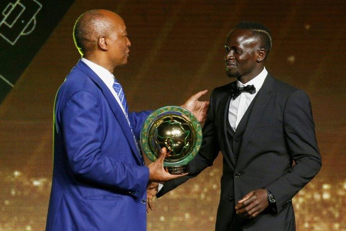 Sadio Mané et son ballon d'or africain