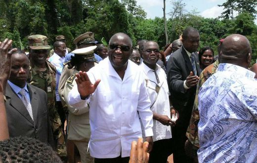 La chemise blanche de Laurent Gbagbo