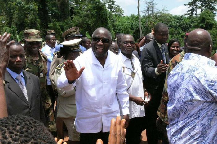 La chemise blanche de Laurent Gbagbo