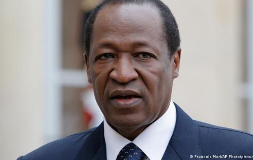 Blaise Comparoe, ex président Burkinabé