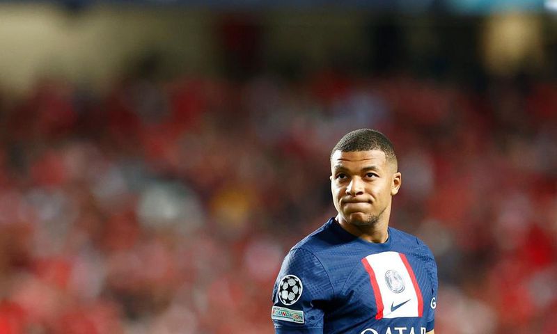 Mbappe had a poor game in PSG's draw with Rennes on Saturday in Ligue 1