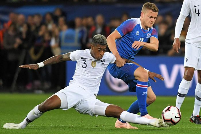 Kimpembe en difficulté contre l'Islande