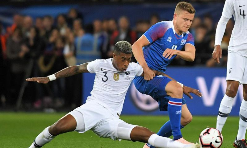 Kimpembe en difficulté contre l'Islande