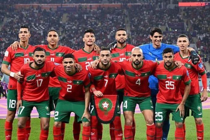 L'équipe de football Marocaine
