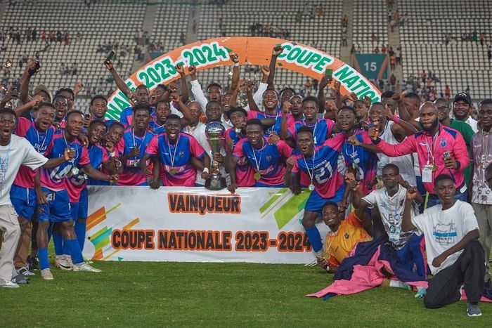 Le Racing Club d’Abidjan triomphe de l'Asec et remporte la Coupe Nationale 2024