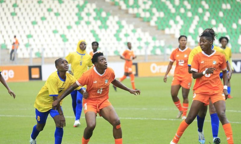 L'équipe féminine de football