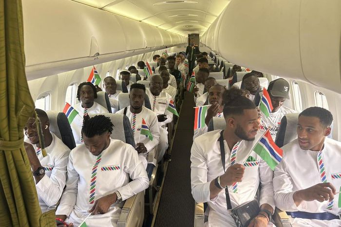 Les joueurs gambiens