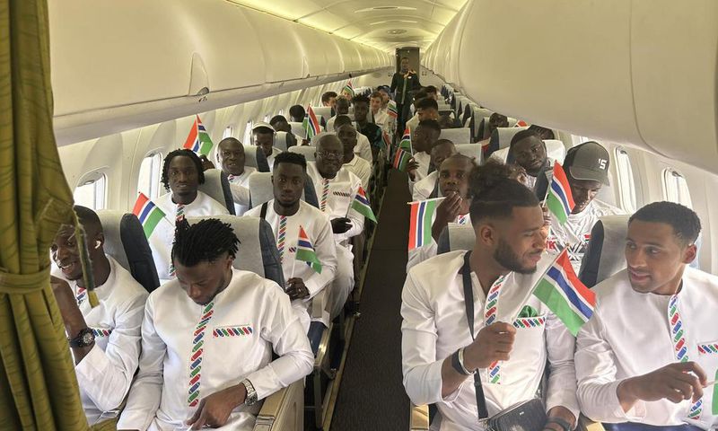 Les joueurs gambiens