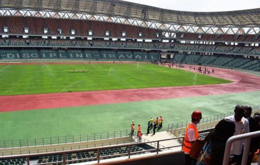 Le stade d'Ebimpe