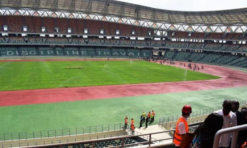 Le stade d'Ebimpe