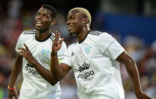 Paul et Matthias Pogba
