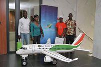 Mory Loua et sa famille à AIR CI/AIR CI
