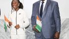 Marie Josée Ta Lou et le Premier Ministre Beugré Mambé