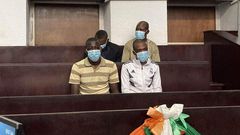 Les accusés de l'attentat de Bassam