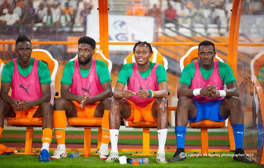 Les joueurs ivoiriens