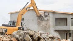 Demolition de villa à Abidjan