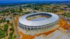 Le stade de la Paix de Bouaké/Peniel Communication