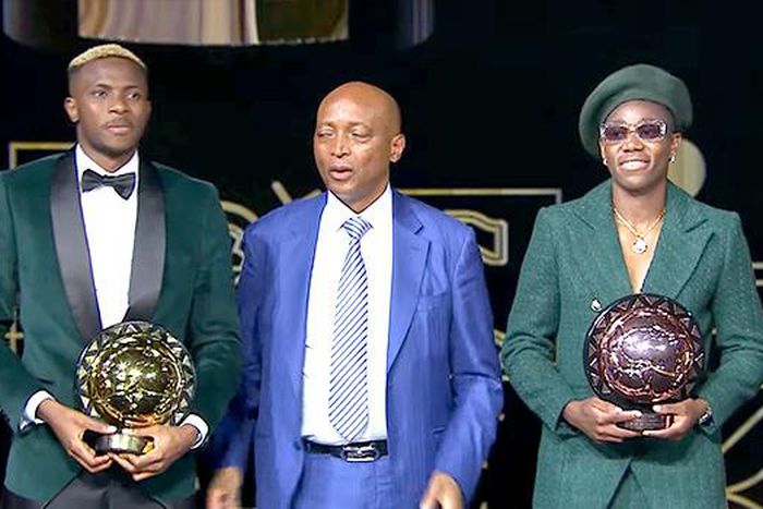 Victor Osimhen et Asisat Oshoala