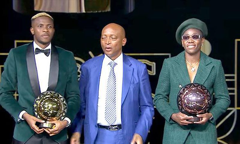 Victor Osimhen et Asisat Oshoala