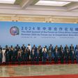 président chinois, Xi Jinping, et les dirigeants africains au sommet du Forum de la coopération Chine-Afrique, à Pékin, jeudi