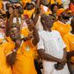 Les Ivoiriens joyeux au stade