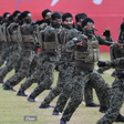 South Korean Special Army soldiers perform martial arts during a rehearsal [AFP/South Korean Defence Ministry]