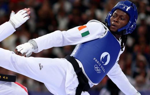La taekwondoïste ivoirienne Ruth Gbagbi éliminée dès son premier combat aux JO de Paris 2024