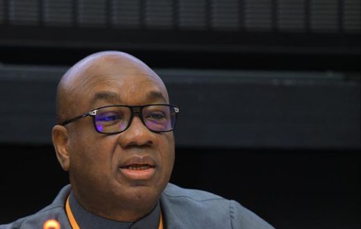 Idriss Yacine Diallo, président de la FIF à l'Assemblée Générale Extraordinaire de la FIF