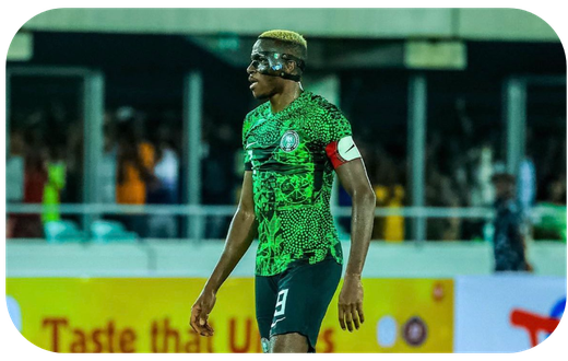Bad news for Nigeria and Napoli as Osimhen is set for a spell on the sideline