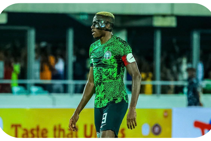 Bad news for Nigeria and Napoli as Osimhen is set for a spell on the sideline