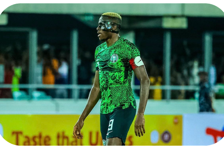 Bad news for Nigeria and Napoli as Osimhen is set for a spell on the sideline