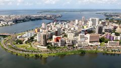 Le quartier du Plateau, à Abidjan