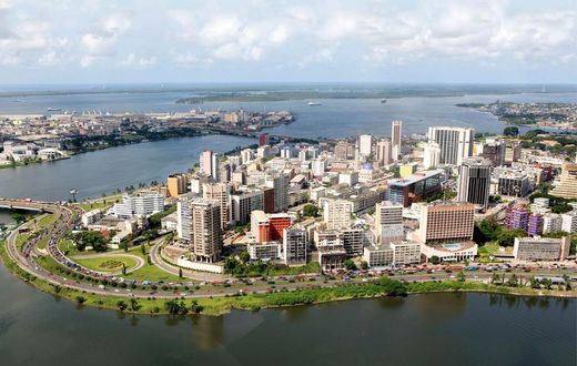 Le quartier du Plateau, à Abidjan
