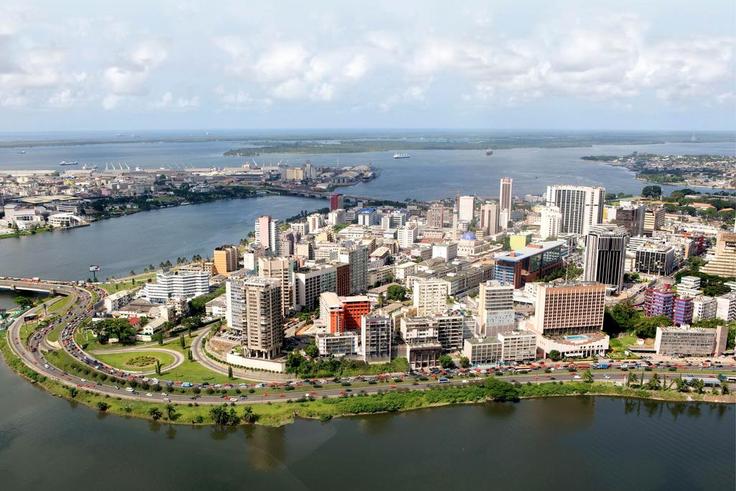Le quartier du Plateau, à Abidjan